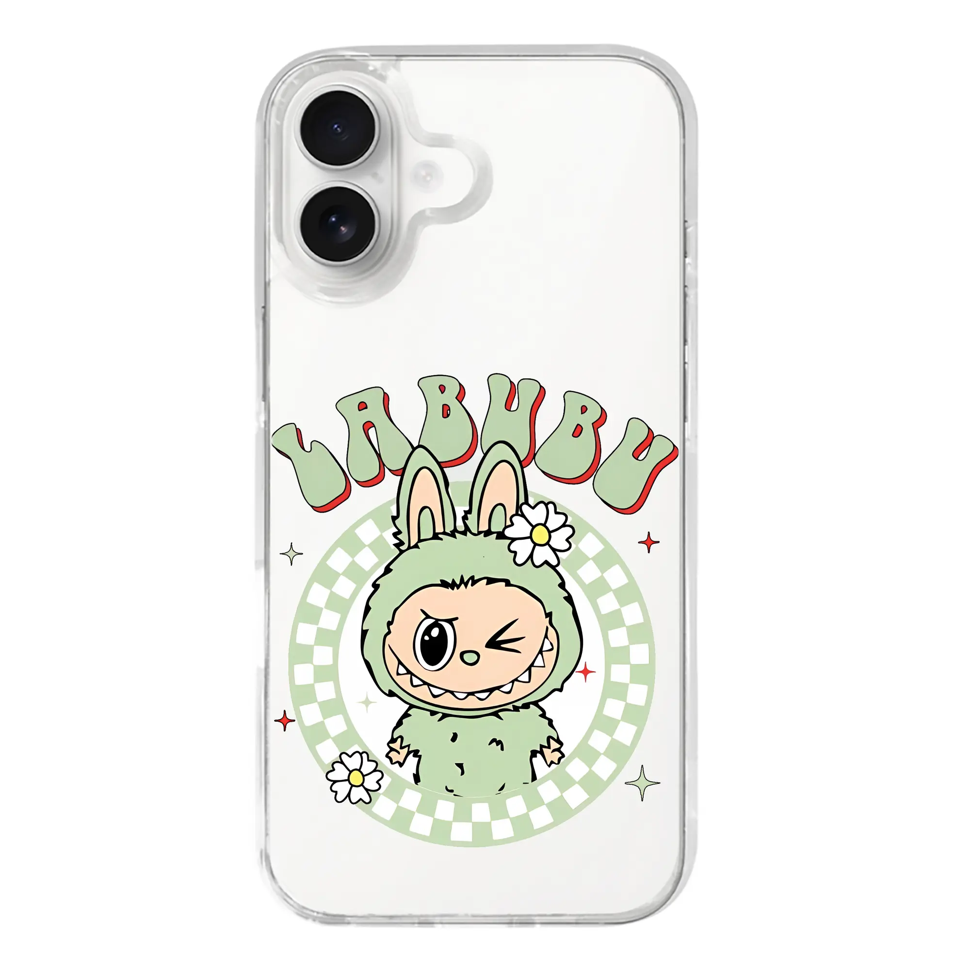 ラブブ グッズ ラブブ - iPhone 17シリーズ 透明スマホケース – 薄型・耐衝撃・精密フィット保護カバー